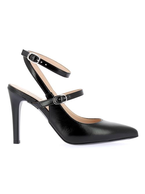 decolleté donna in pelle nera NERO GIARDINI | E307030DE100